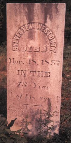 Sylvester Westcott Gravestone