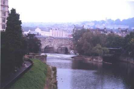 Shops on the Bridge over the River Avon