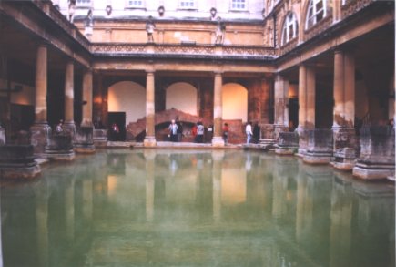 Roman Baths at Bath, England