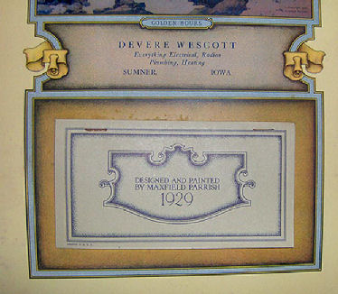 Close-up of Devere Wescott Store Information