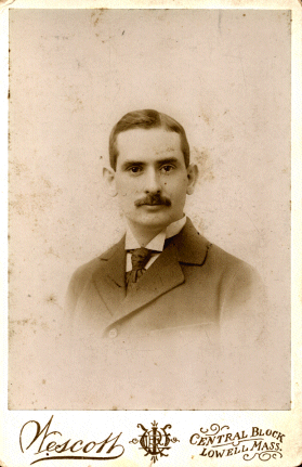 Photograph taken by Wescott of Lowell, Massachusetts